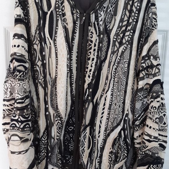 Coogi sweater jacket bomber large - Picture 1 of 4